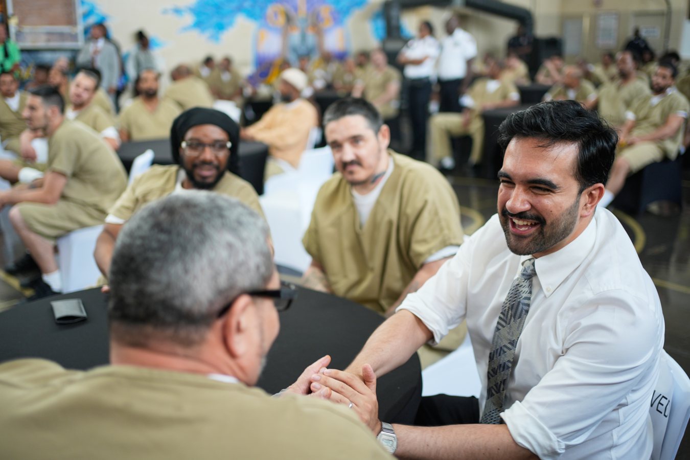 Rikers Island inmates watch World Cup semifinal as reward for good behavior