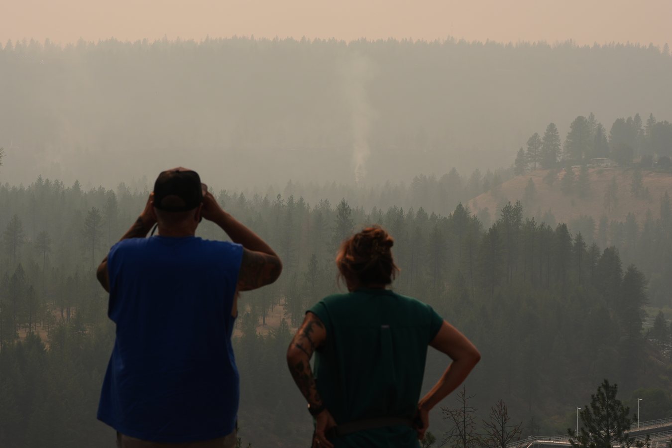 Suspect arrested on arson charge in Spokane wildfire case